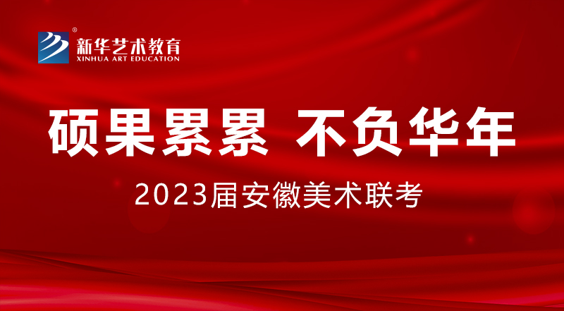 碩果累累 不負華年丨2023屆安徽省美術聯考新華學子再創佳績！